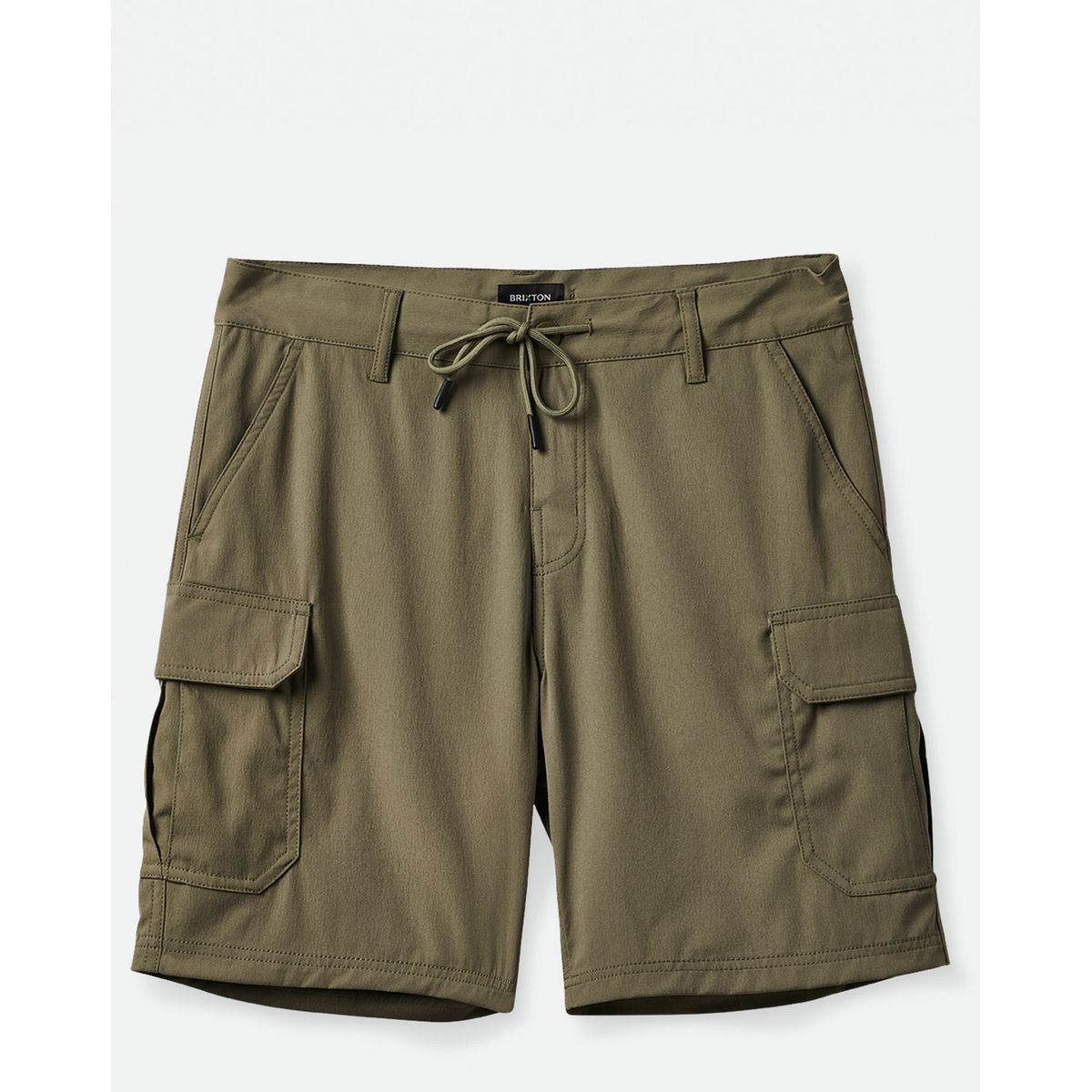 Brixton Waypoint Nylon X Cargoshorts Oliven