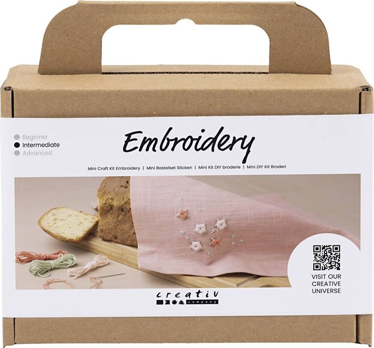 Broderi Kit - Diy Stofserviet