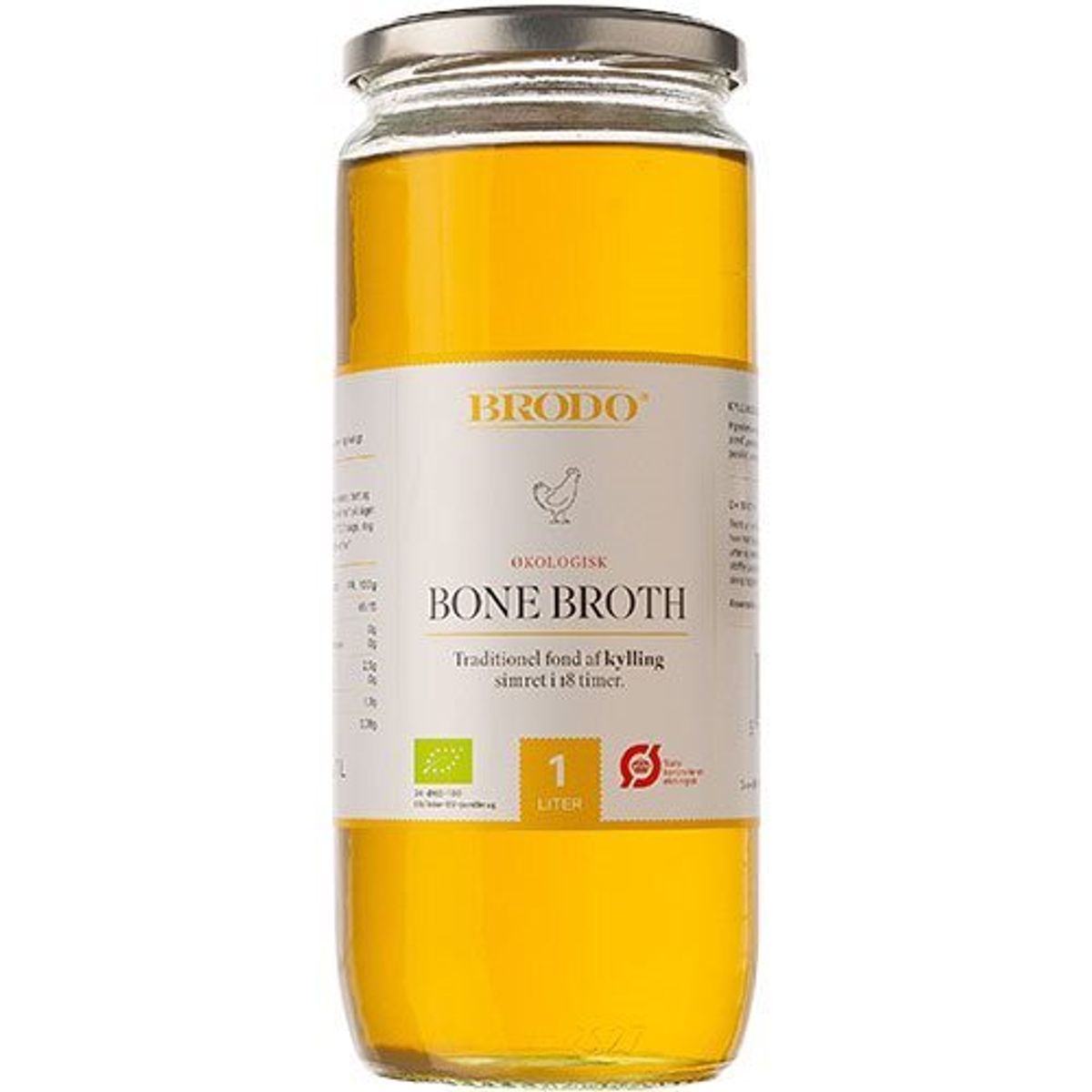 Brodo Bone Broth Kylling Ø, 1l.