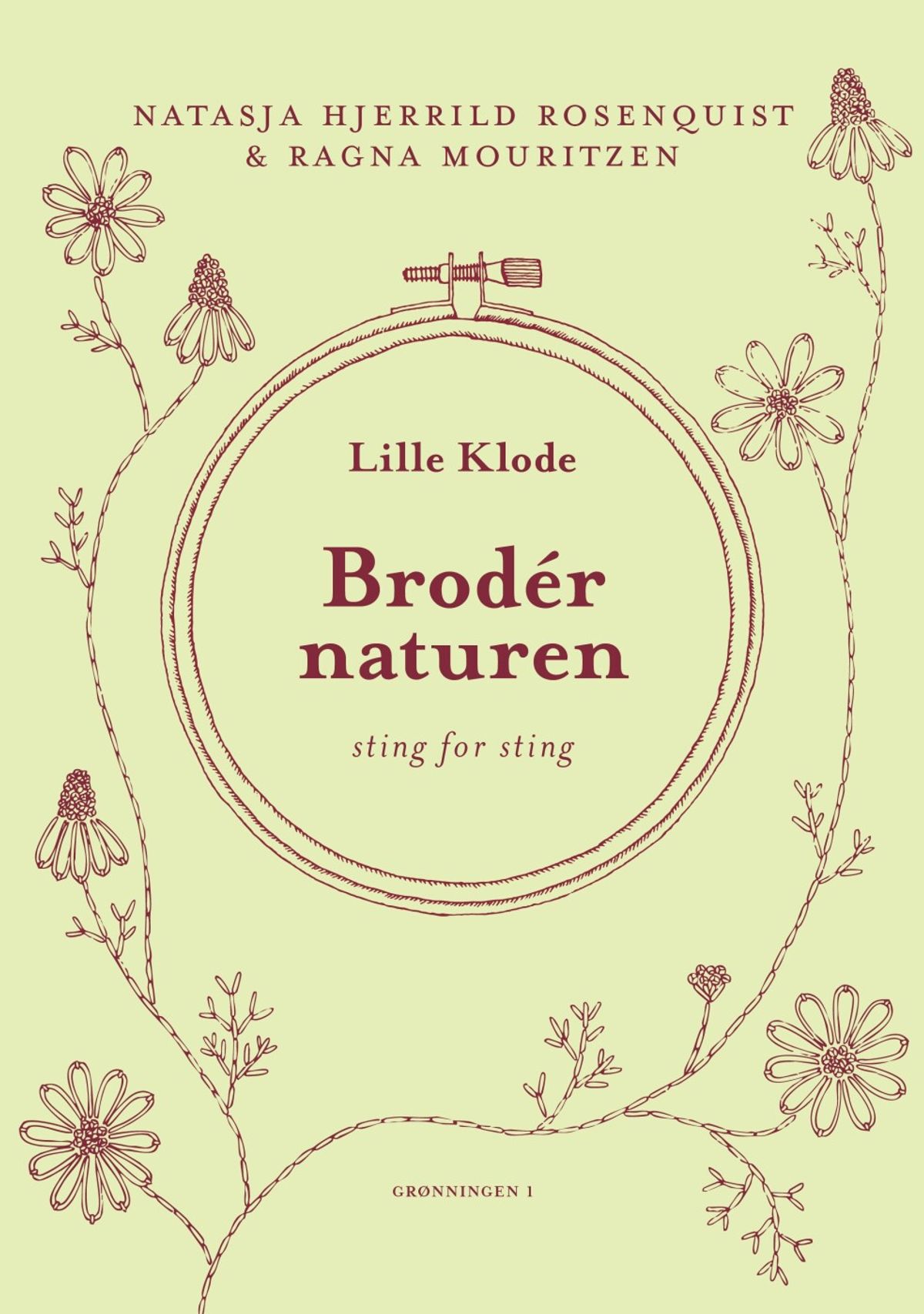 Brodér Naturen - Natasja Hjerrild Rosenquist - Bog