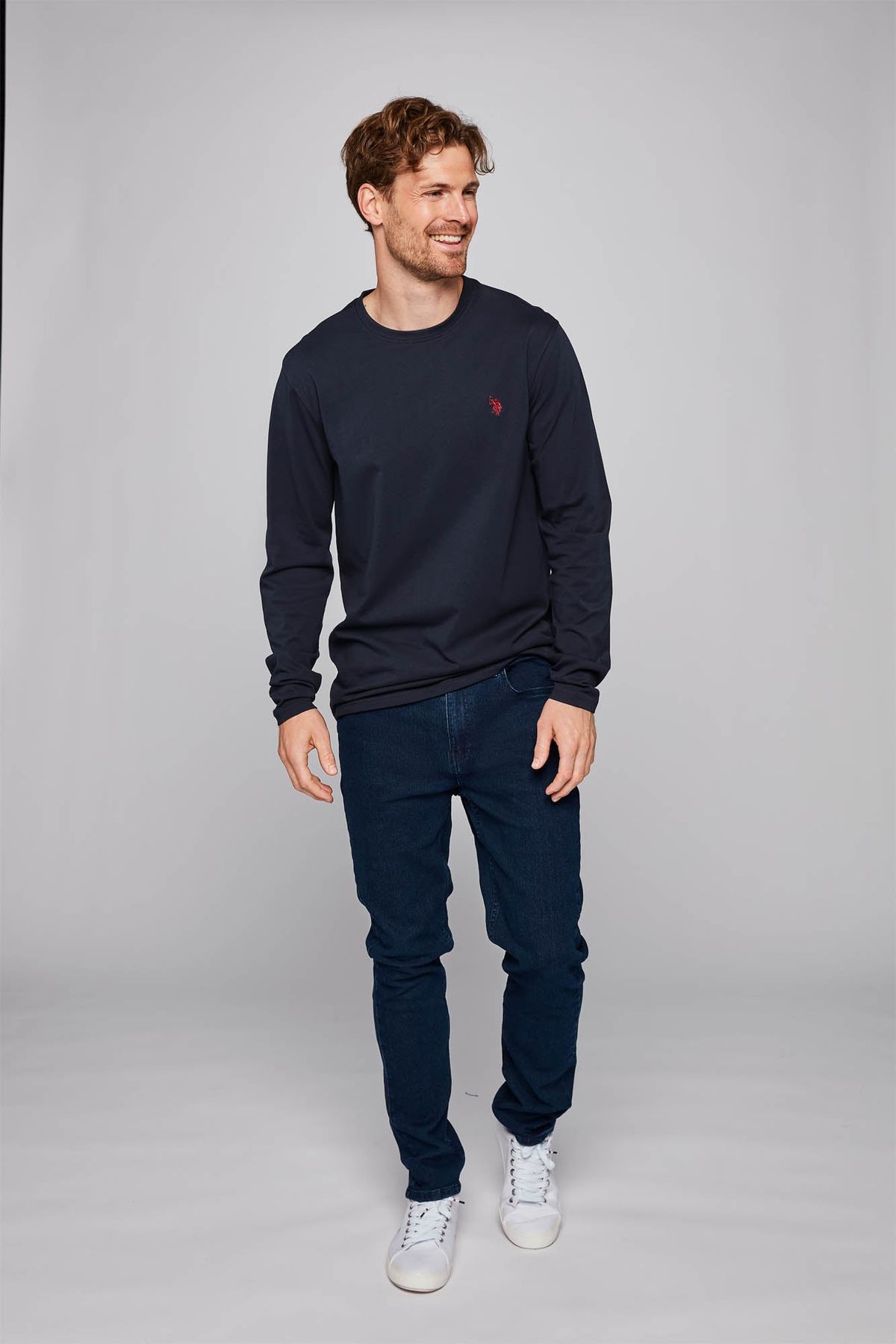 Brolin Long Sleeve T-shirt - U.S. Polo Assn - Herre - L