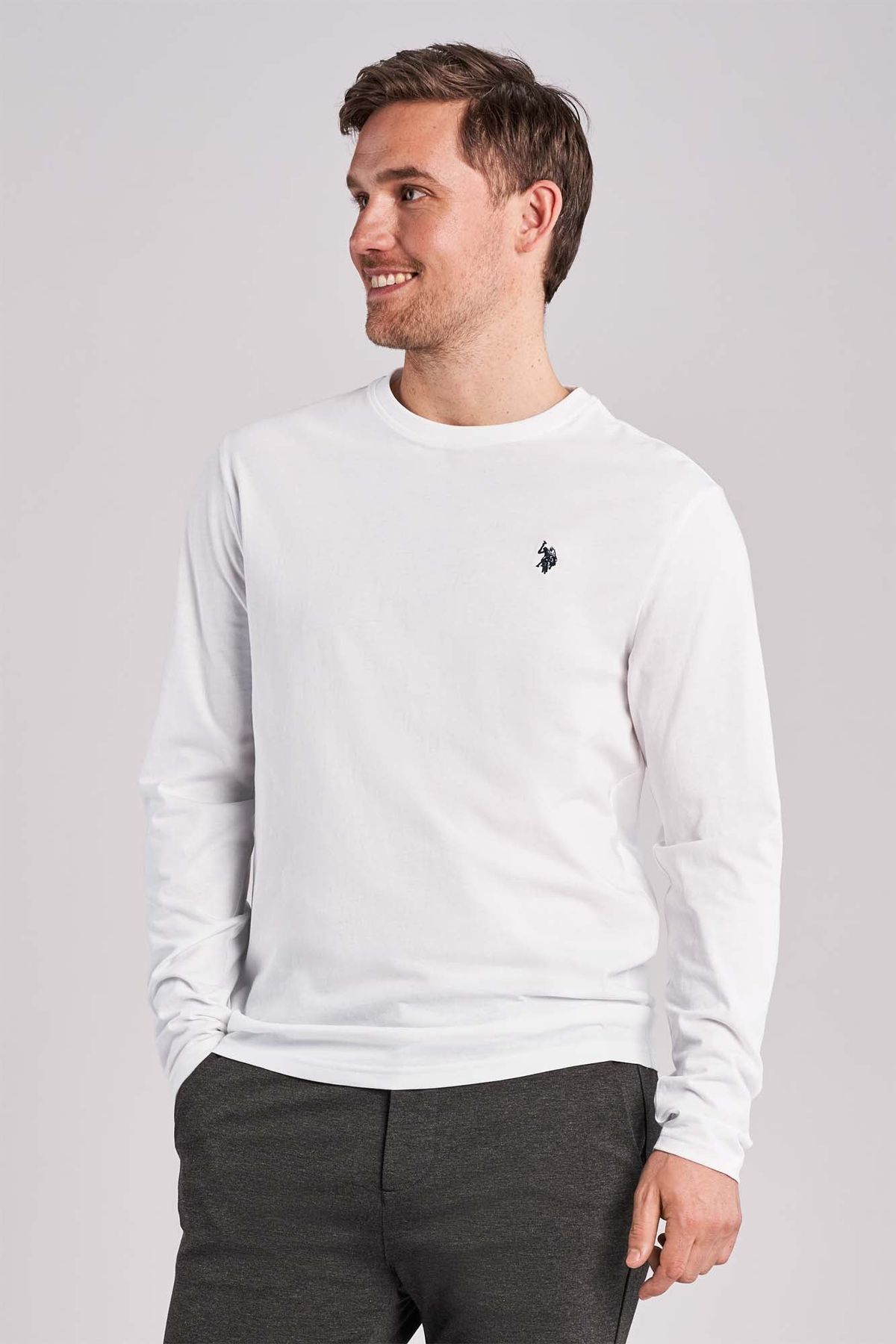 Brolin Long Sleeve T-shirt - U.S. Polo Assn - Herre - L