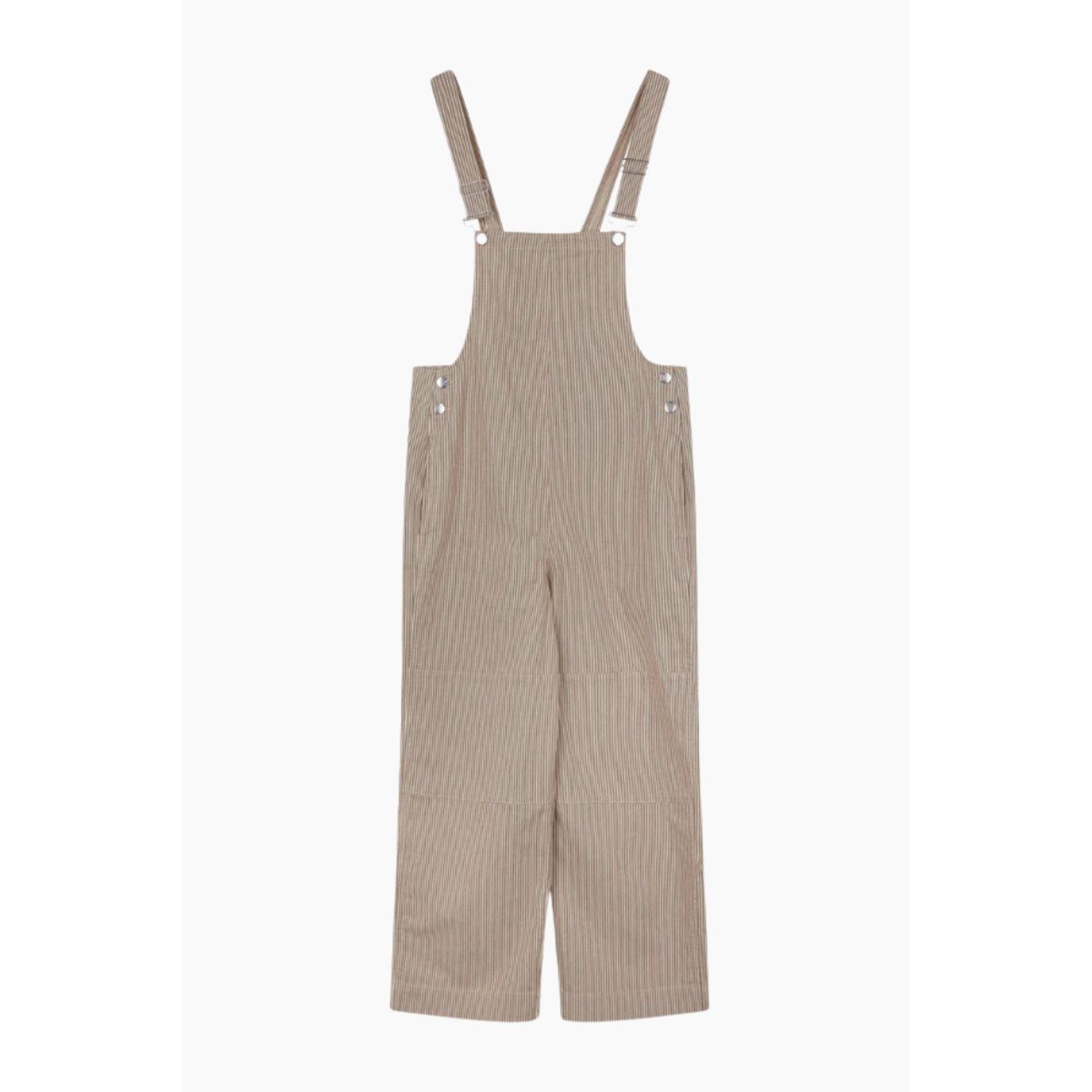 Bromi Finn Overalls - Partridge/Whitecap Gray - Mads Nørgaard - Stribet L