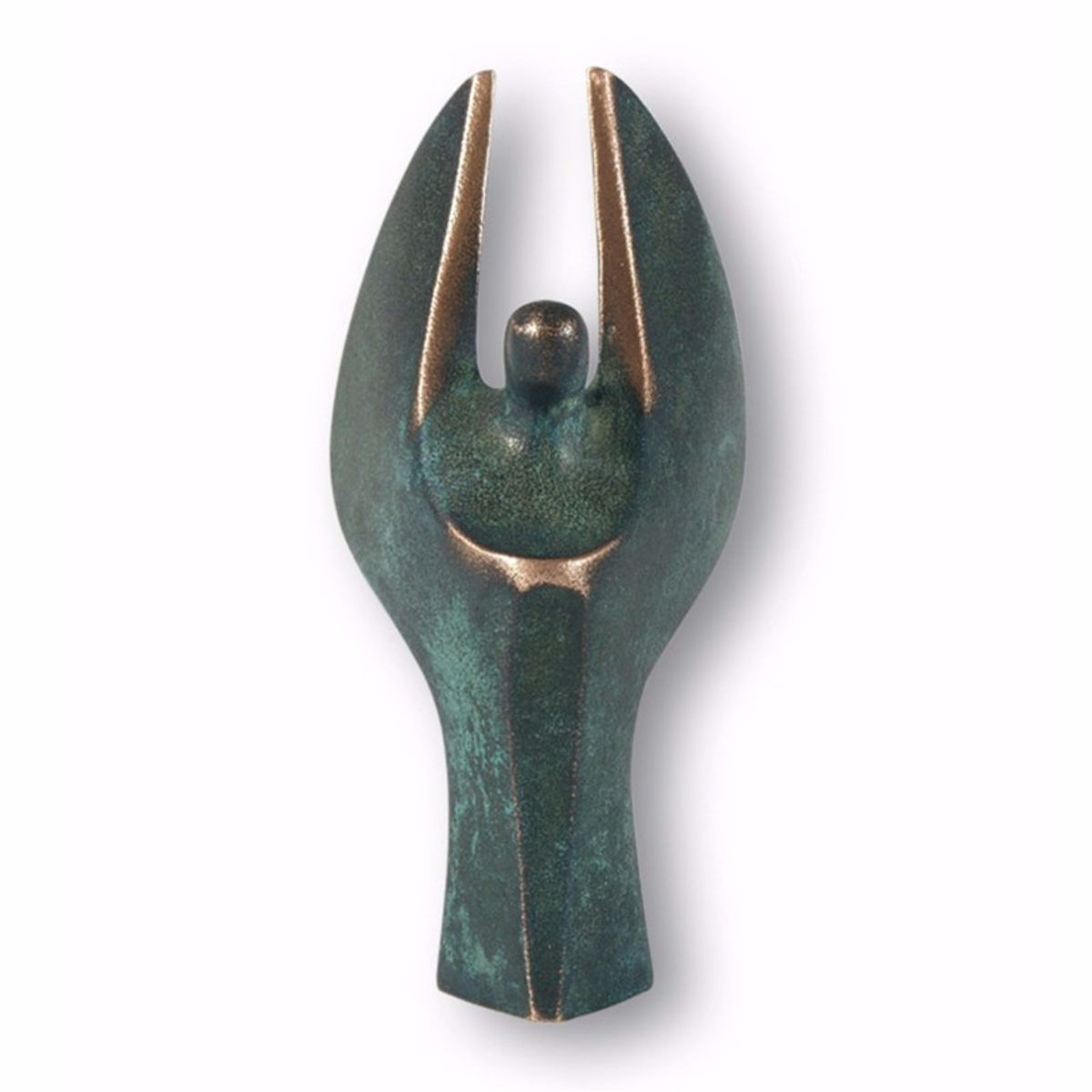 Bronzefigur Engel mini, 7 cm. Gaveide engel figur kr. 449,-. Hurtig levering, afsendes 0-1 hverdag!