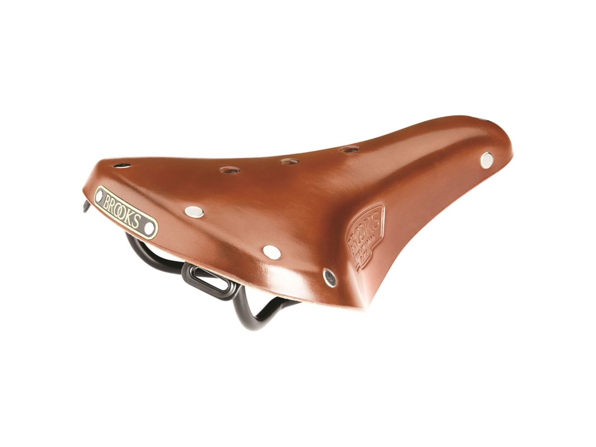 Brooks B17 S - Cykelsadel Classic - Læder - Dame - Honey