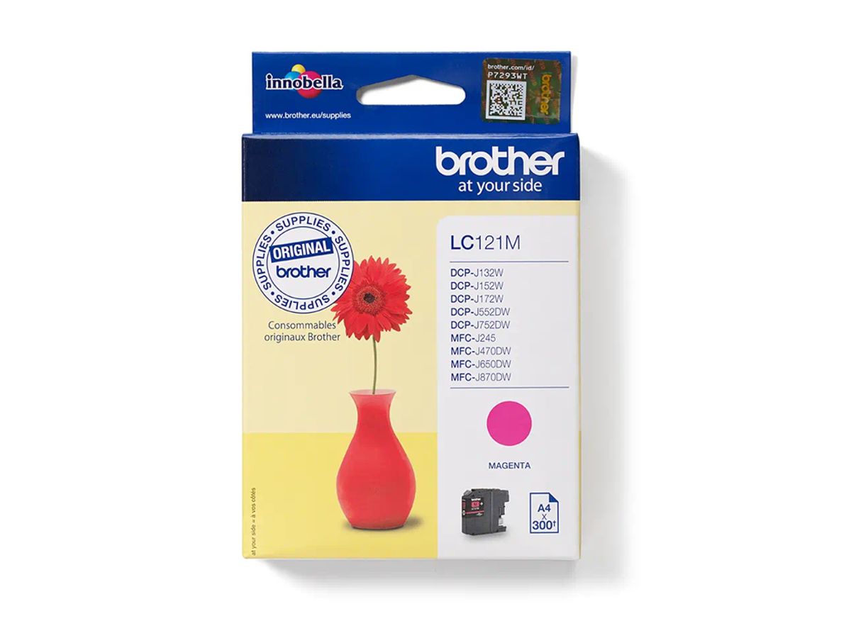 Brother Blæk Lc121m Magenta