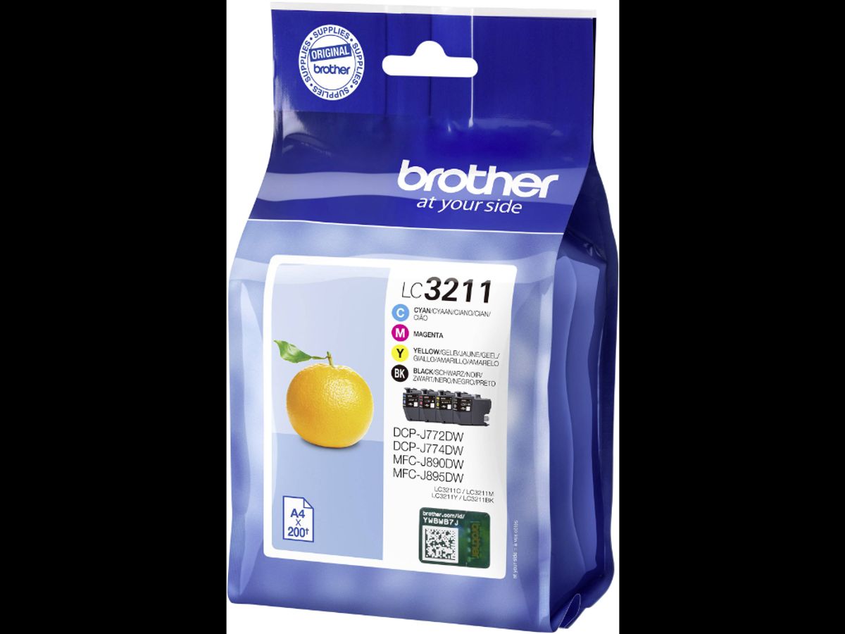 Brother Blæk Lc3211 Cmyk