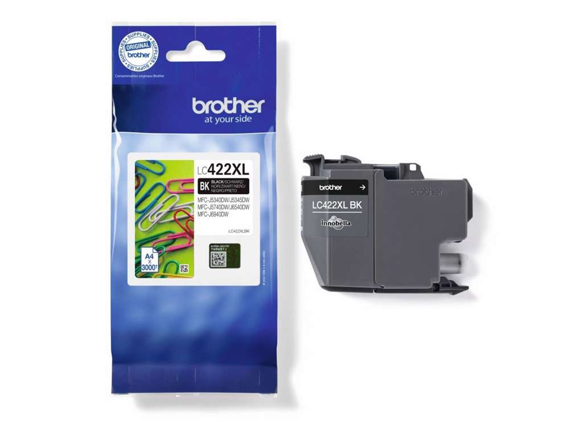 Brother Blæk Lc422xlbk Sort