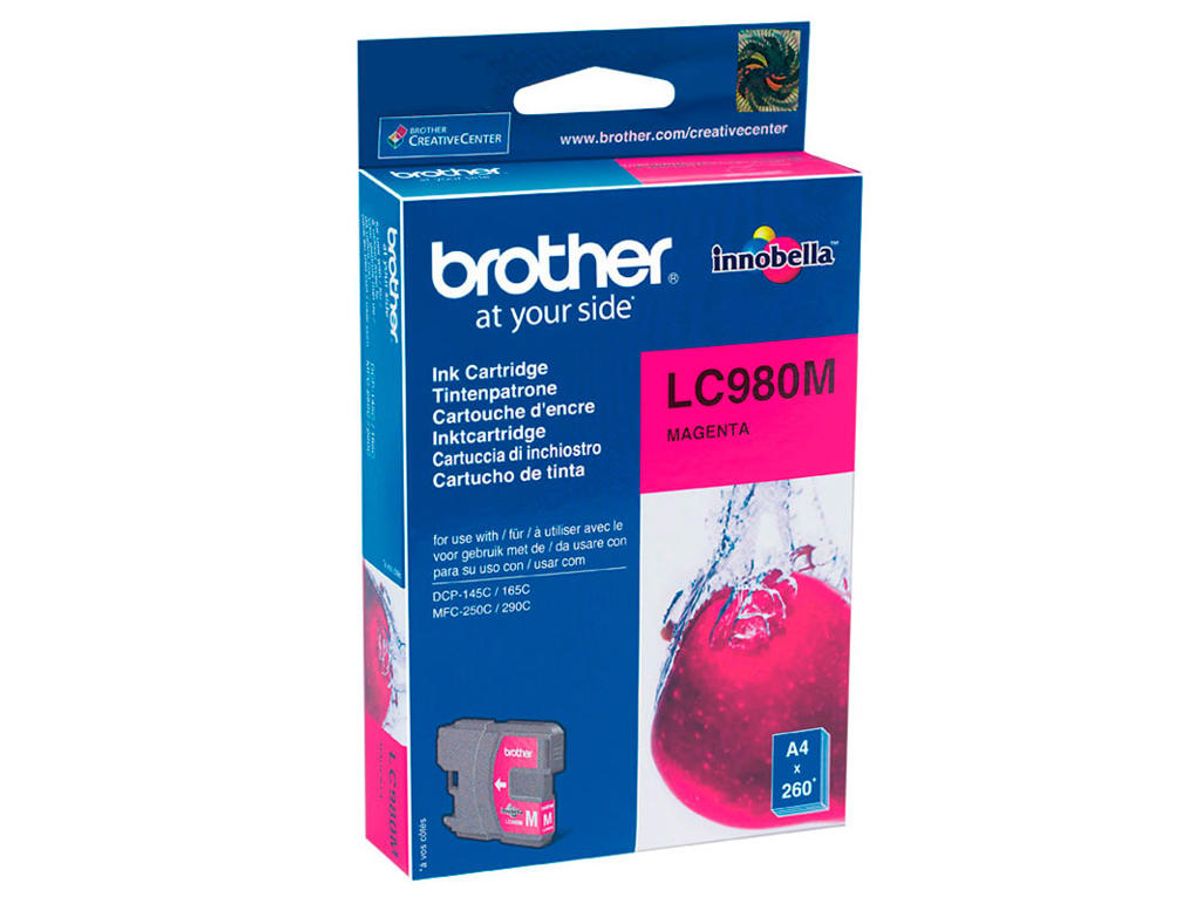 Brother Blæk Lc980m Magenta