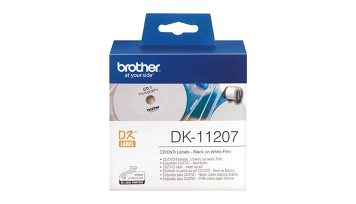 Brother CD/DVD label (58ø) 100 stk.