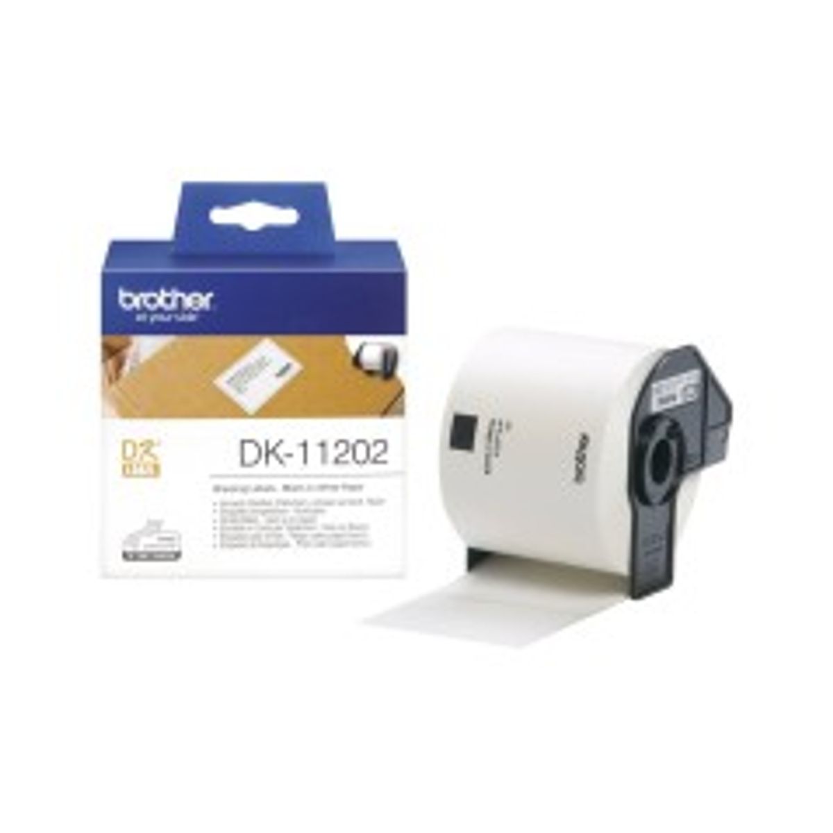 Brother DK-11202 Shipping etiketter 62 x 100 mm 300etikette(r)