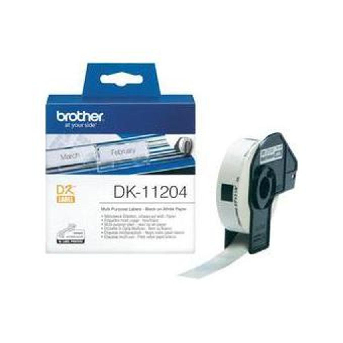 Brother DK-11204 labels