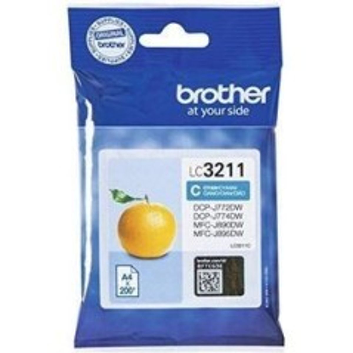 Brother LC 3211C Cyan 200 sider Blæk