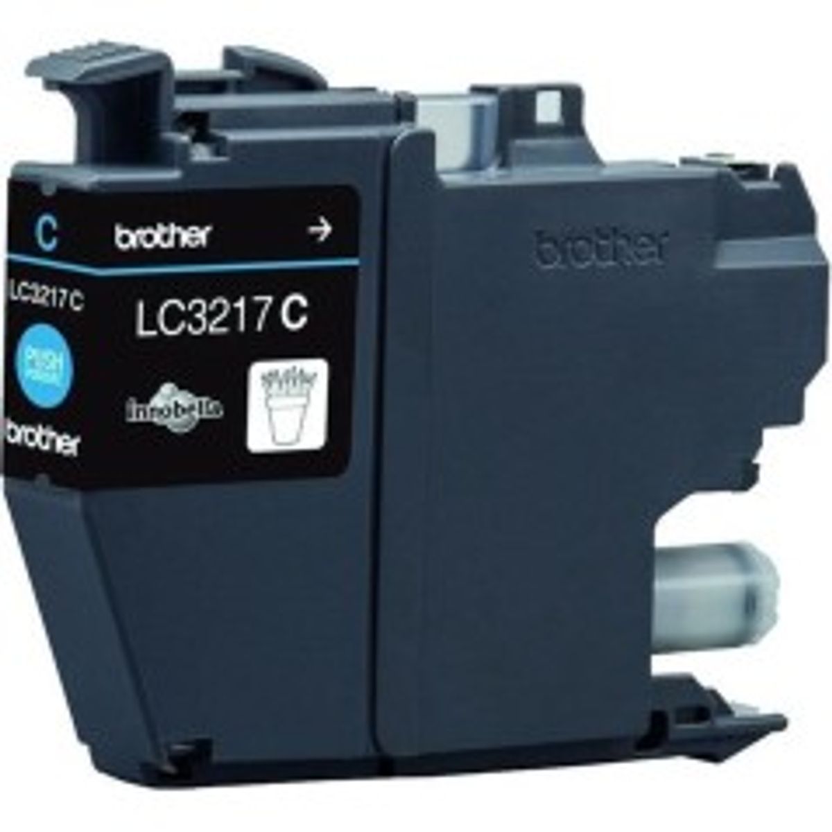 Brother LC 3217C Cyan 550 sider Blæk