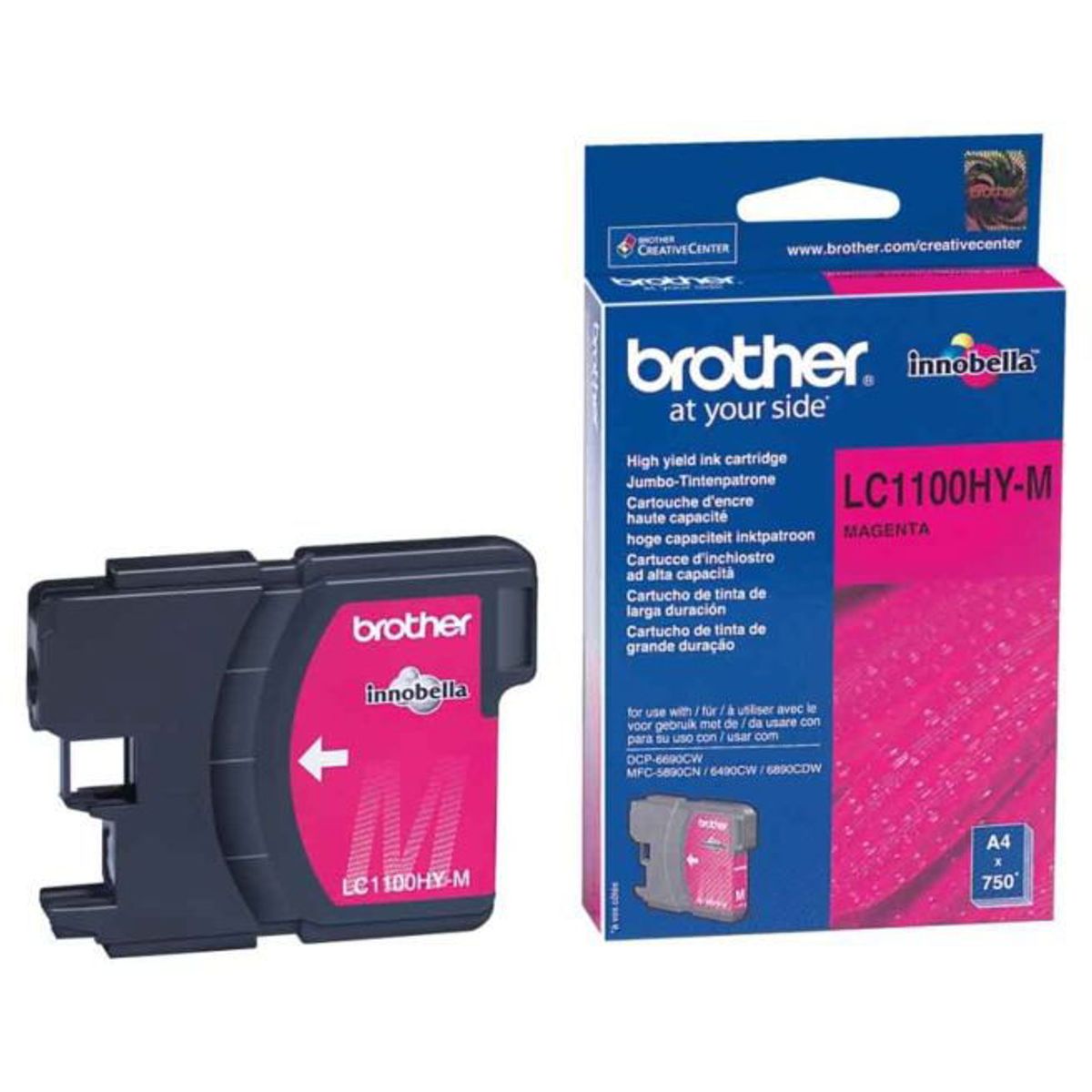 Brother LC1100 blækpatron magenta