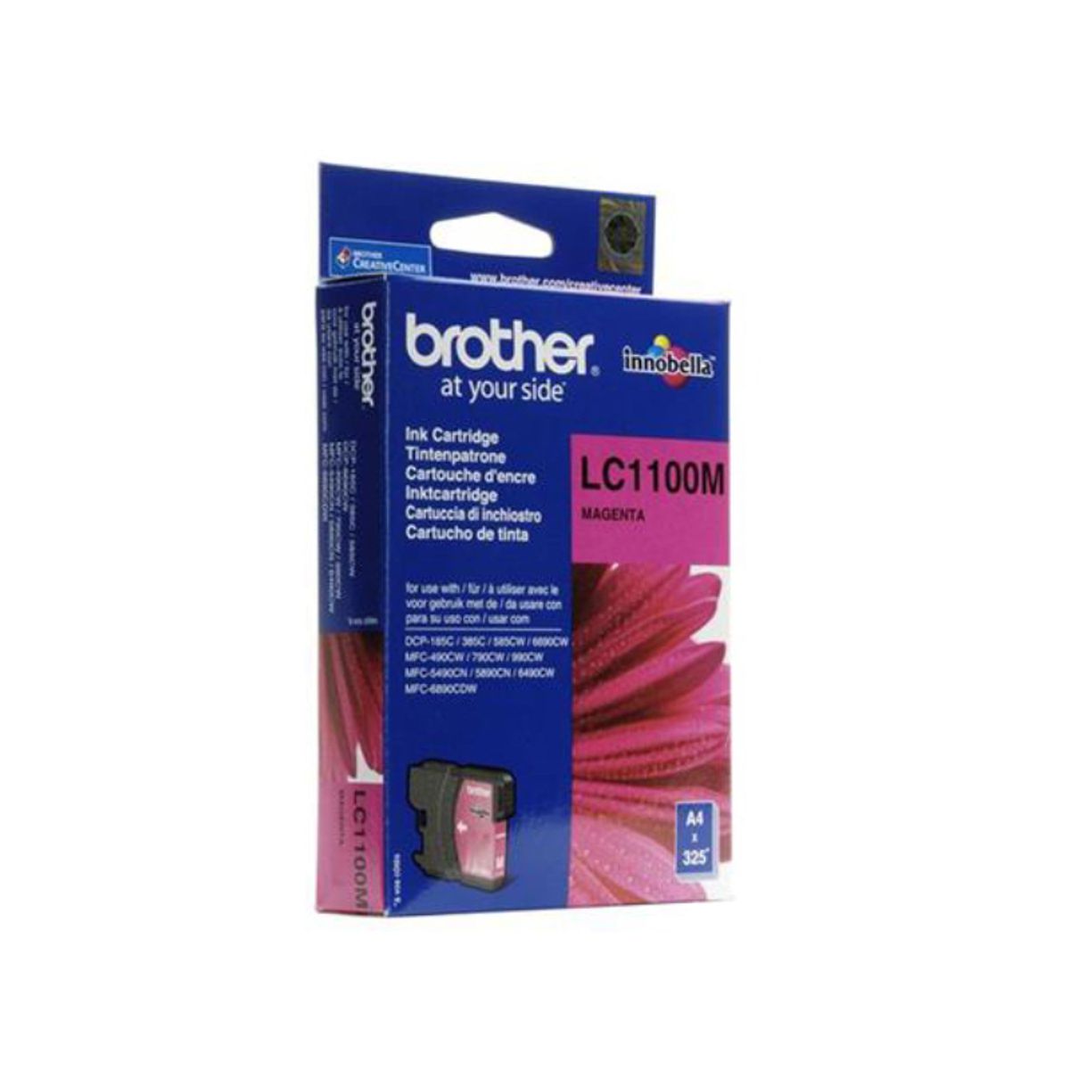 Brother LC1100 M blækpatron - Original - Magenta 5,95 ml