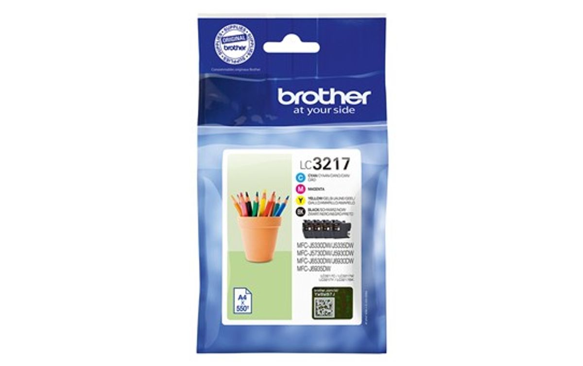 Brother LC3217VALDR Value Pack Original