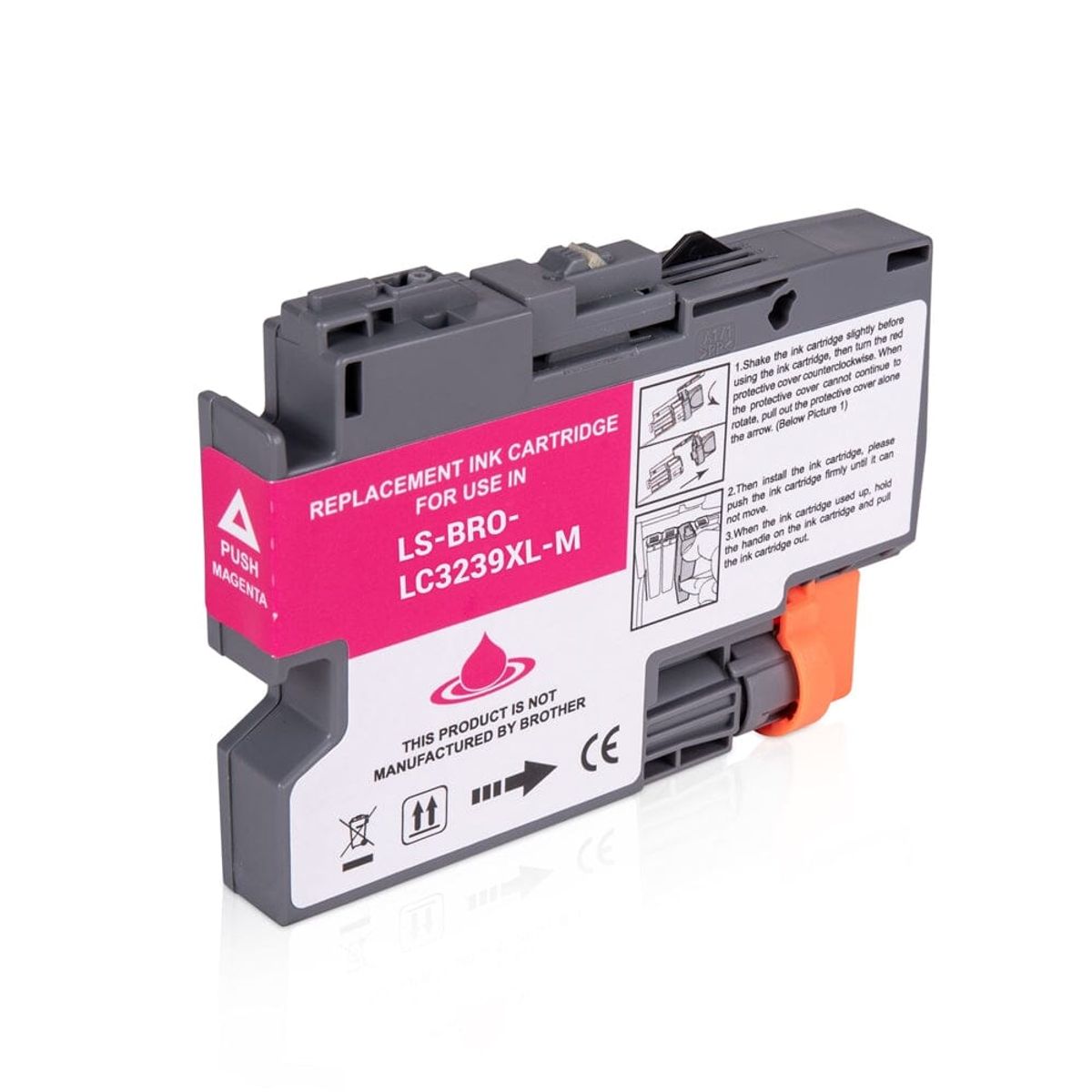 Brother LC3239XLM magenta printerpatron 50 ml alternativ LC3239XLM