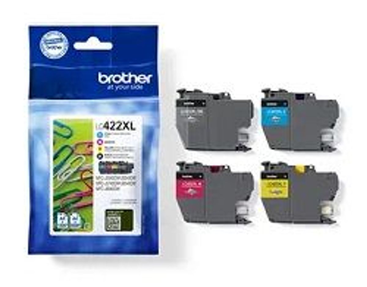 Brother LC422XLVALDR Value Pack Original