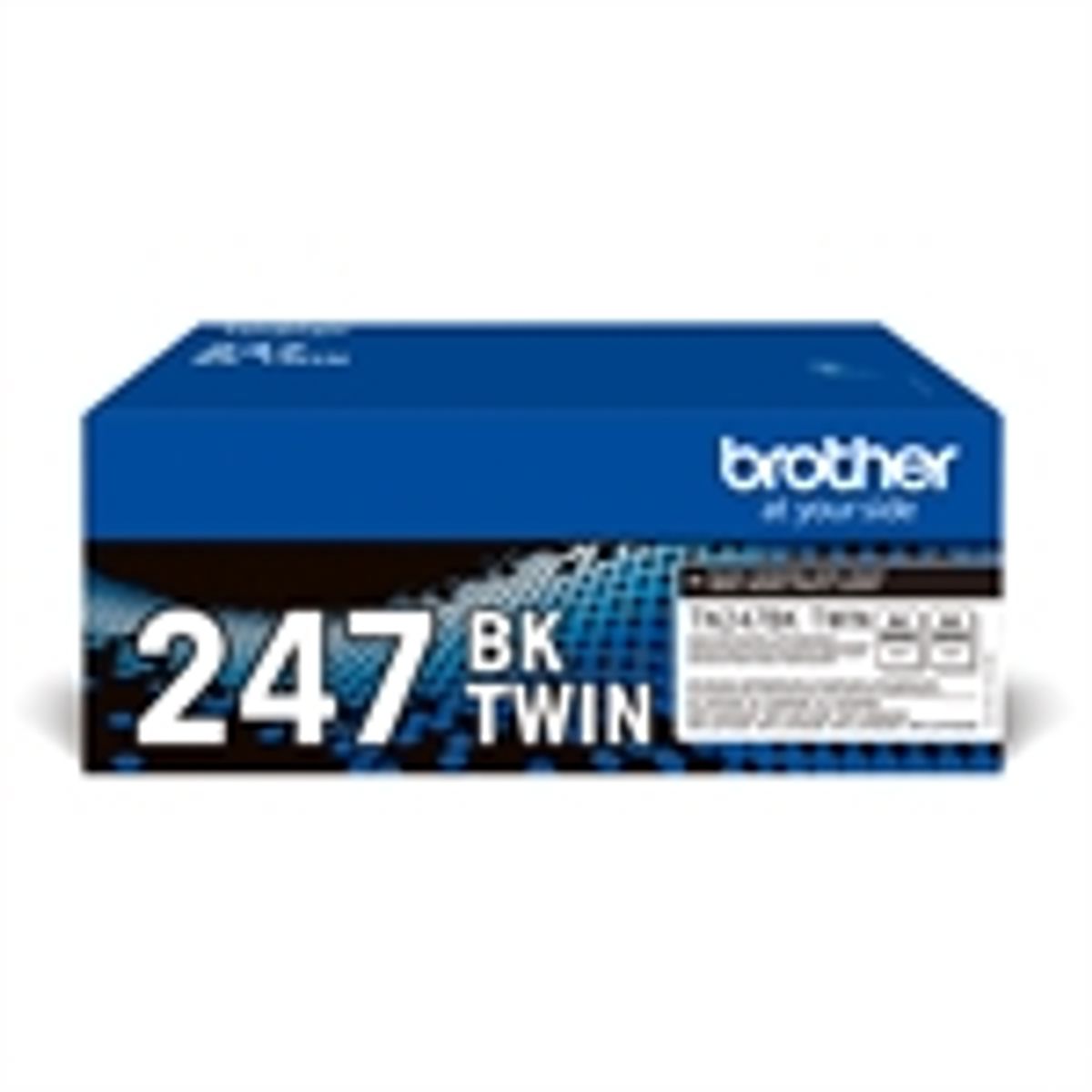 Brother Sort 2-Packs Lasertoner (TN247BK)