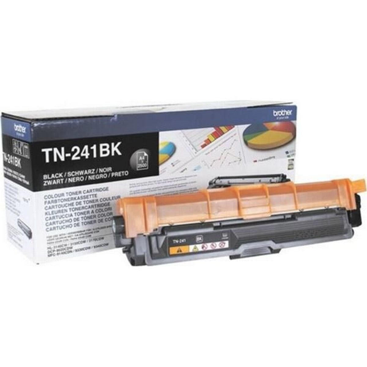 Brother sort Laser Toner original TN241BK