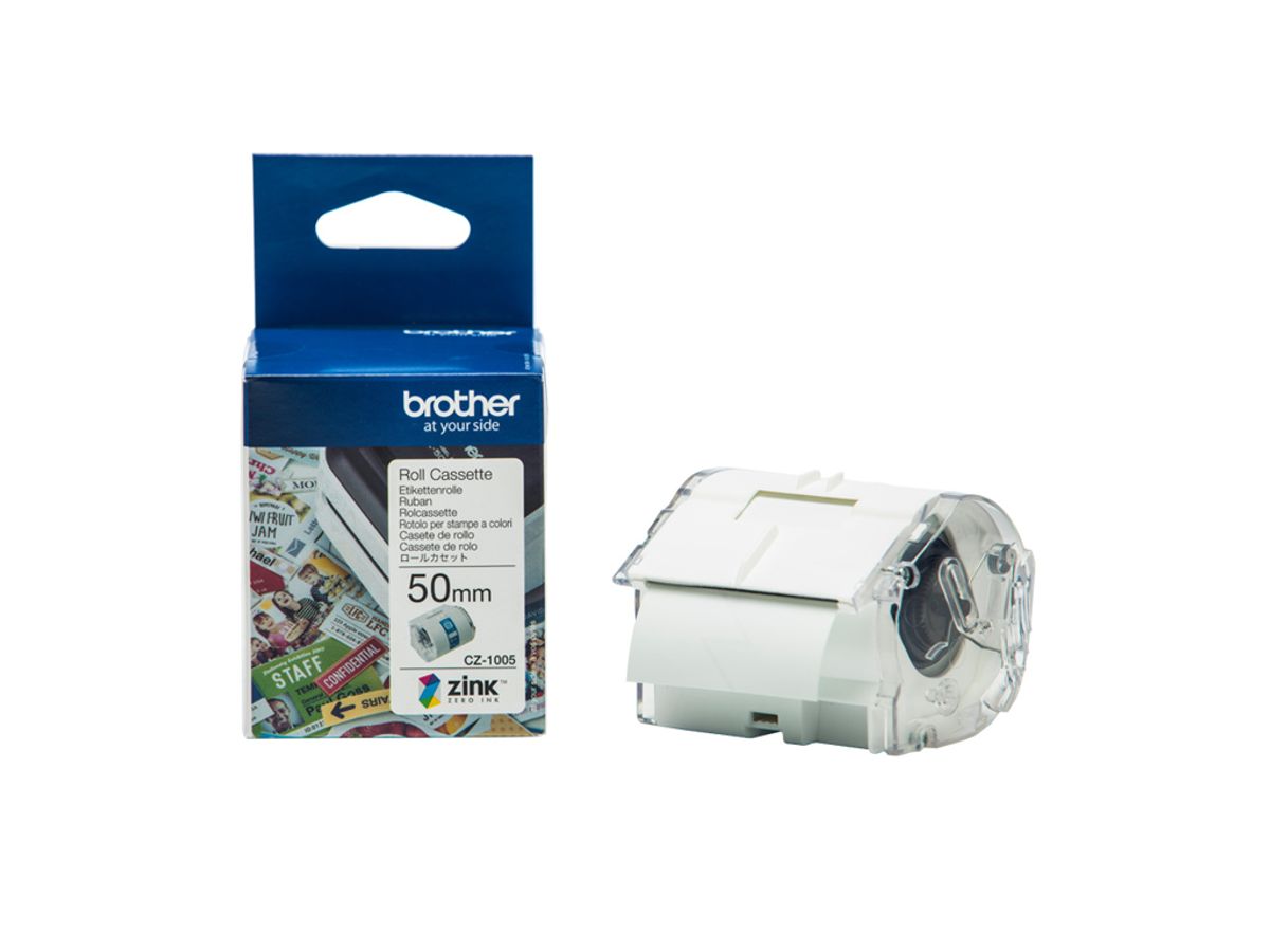 Brother Tape Cz-1005 50 mm x 5 Meter