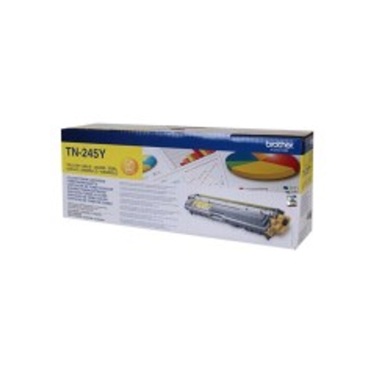 Brother TN 245Y Gul 2200 sider Toner