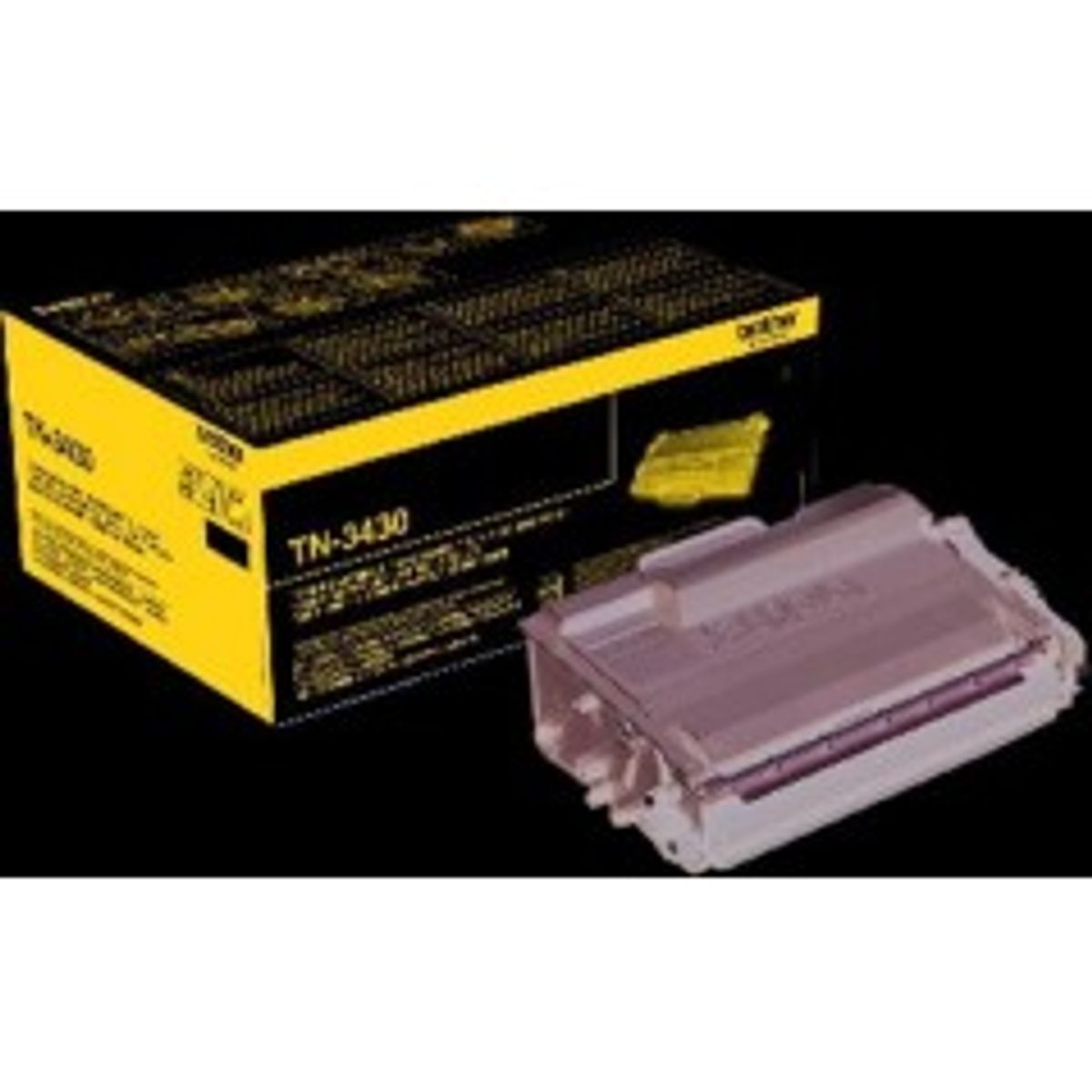 Brother TN 3430 Sort 3000 sider Toner