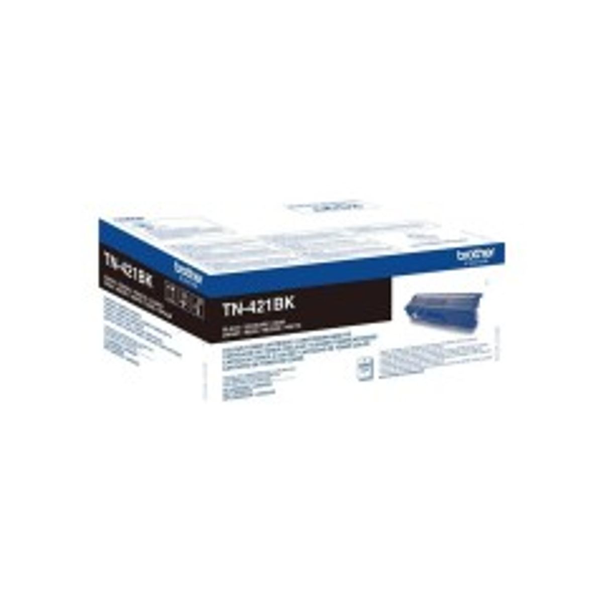 Brother TN 421BK Sort 3000 sider Toner