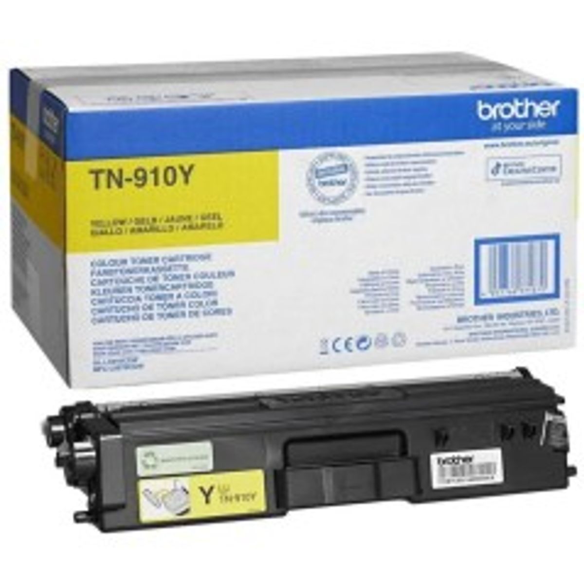 Brother TN 910Y Gul 9000 sider Toner