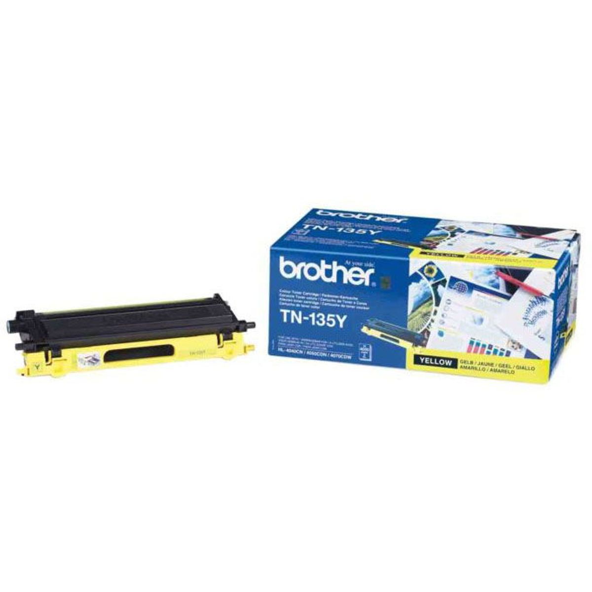 Brother TN135 toner yellow