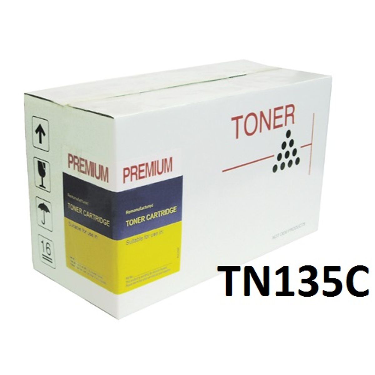 Brother TN135C Cyan Toner kompatibel