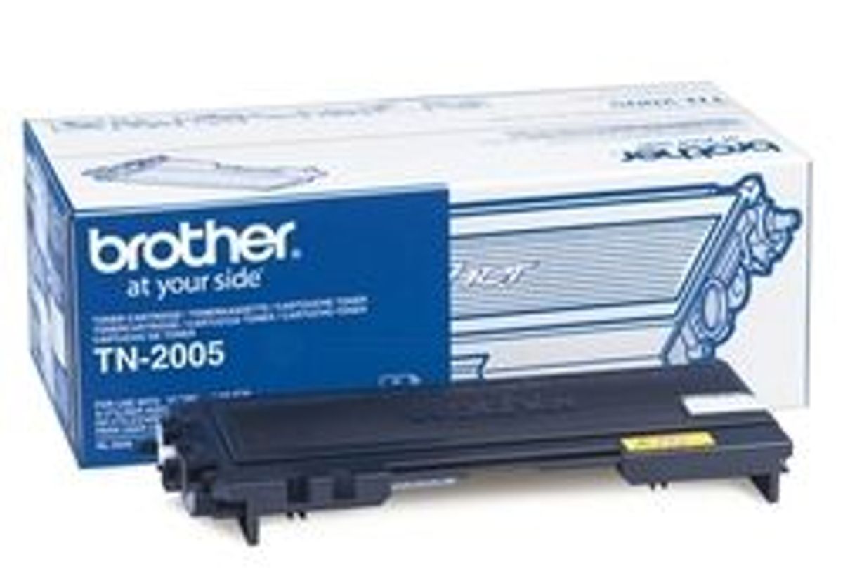 Brother TN2005 Sort Lasertoner Original