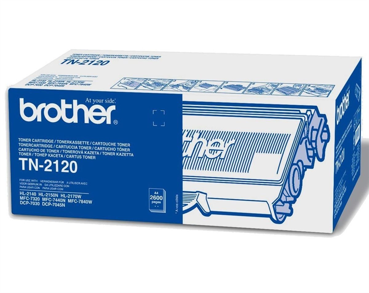 Brother TN2120 sort lasertoner original