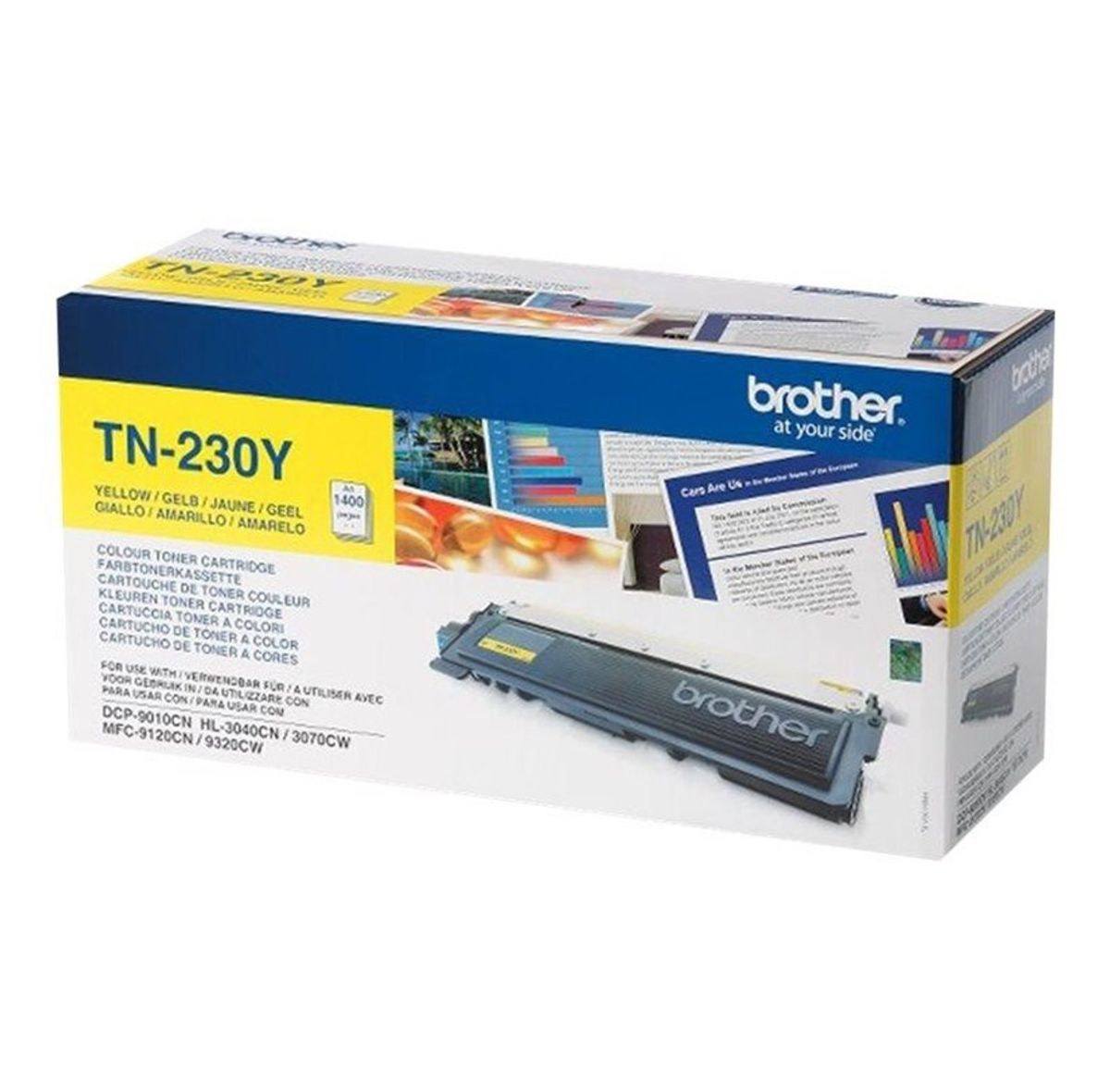 Brother TN230Y gul lasertoner original