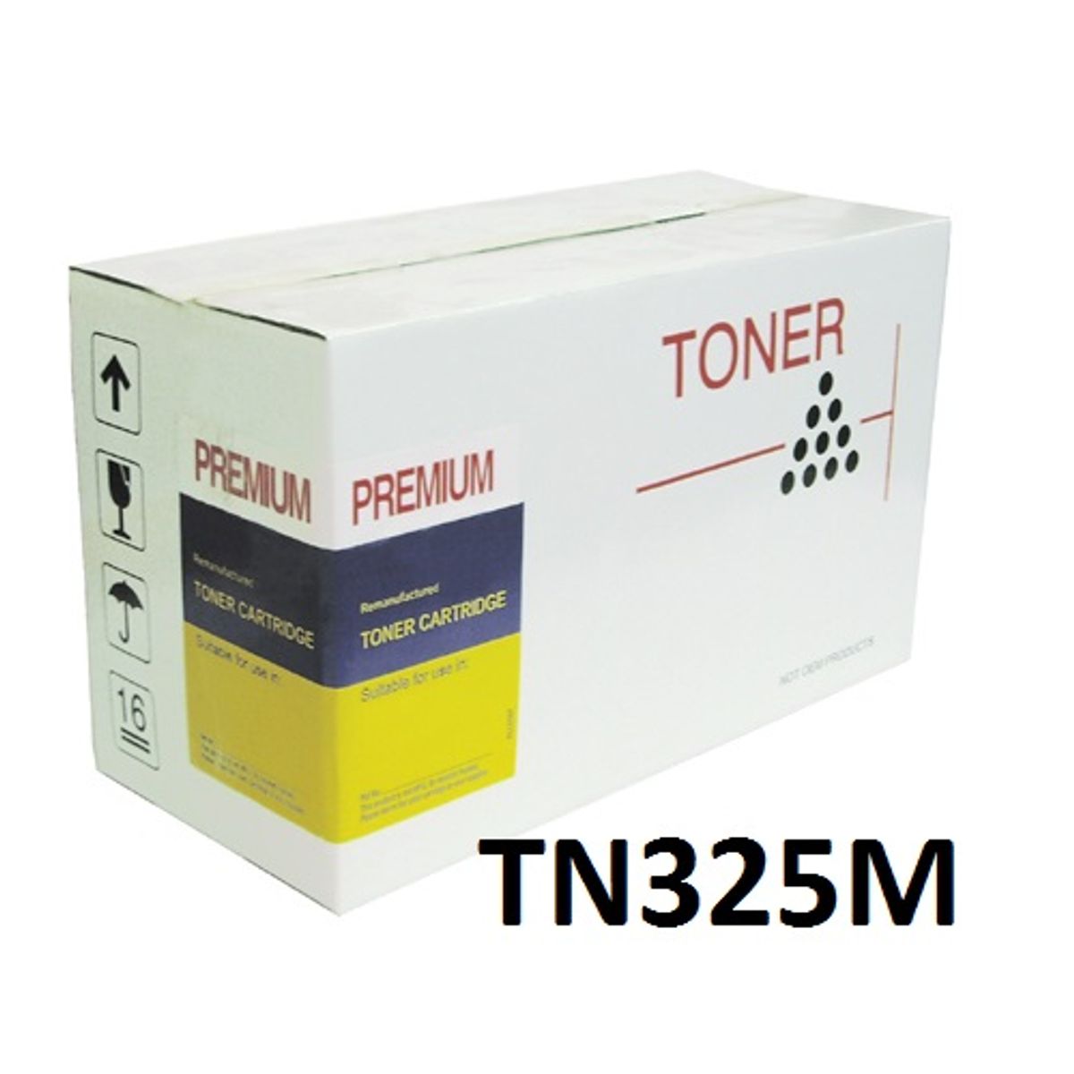 Brother TN325M Magenta Lasertoner Kompatibel