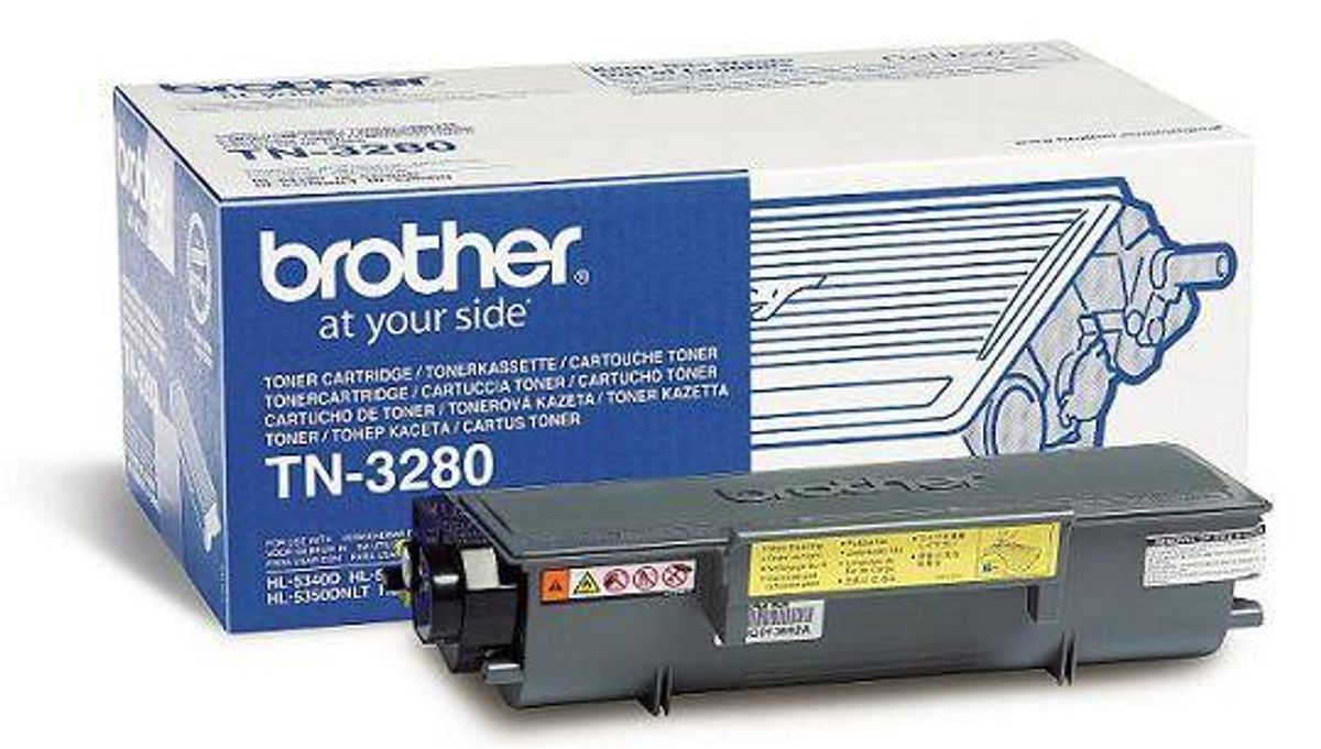 Brother TN3280 sort lasertoner original