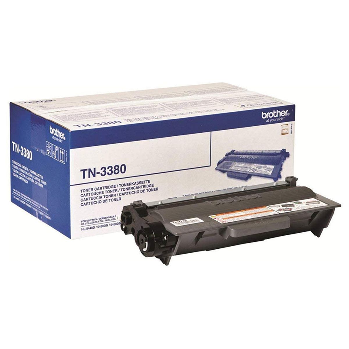 Brother TN3380 BK sort Lasertoner, Original