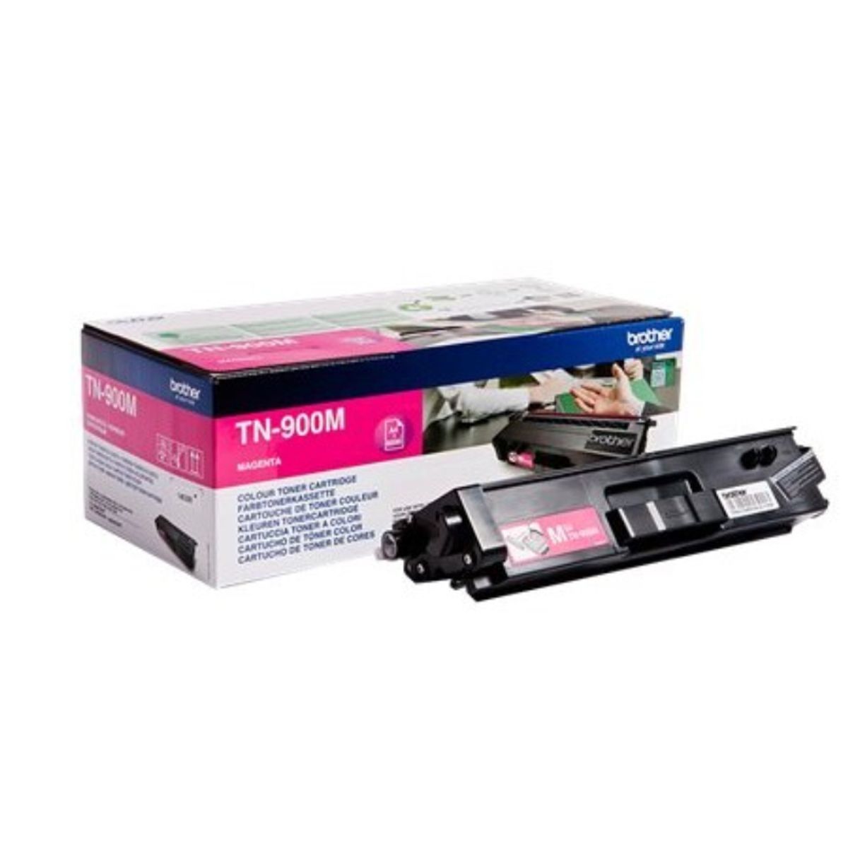 Brother TN900 M Magenta Lasertoner, Original