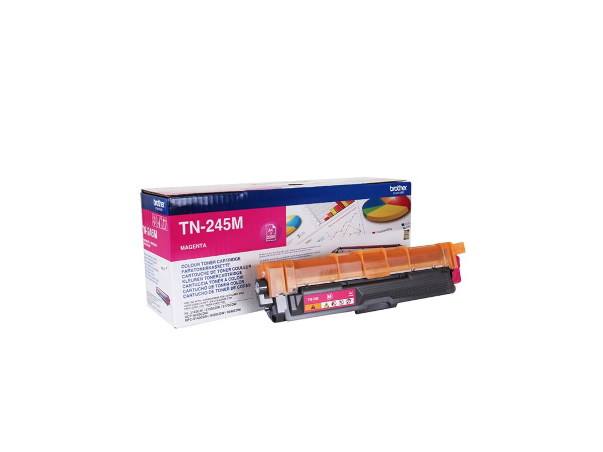 Brother Toner Tn-245m Magenta