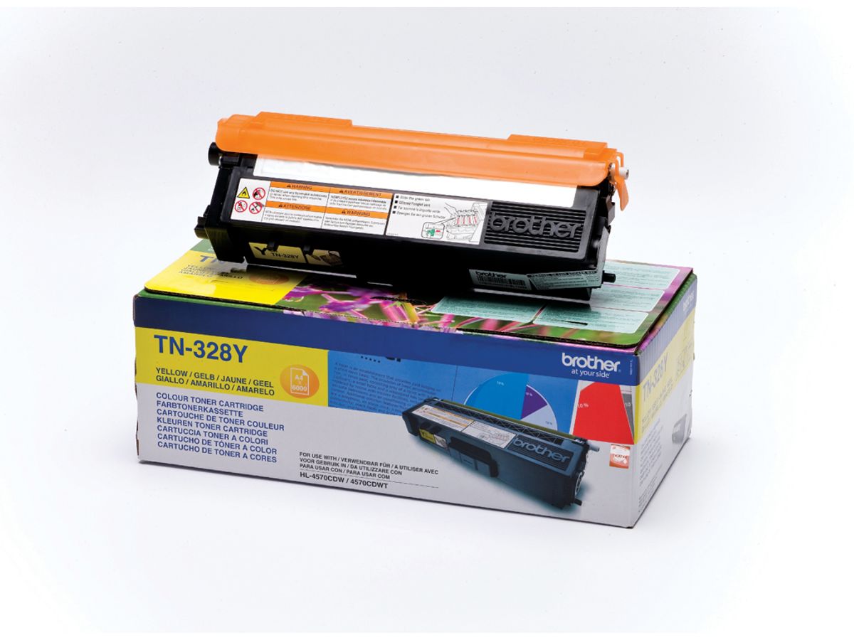 Brother Toner Tn-328y gul