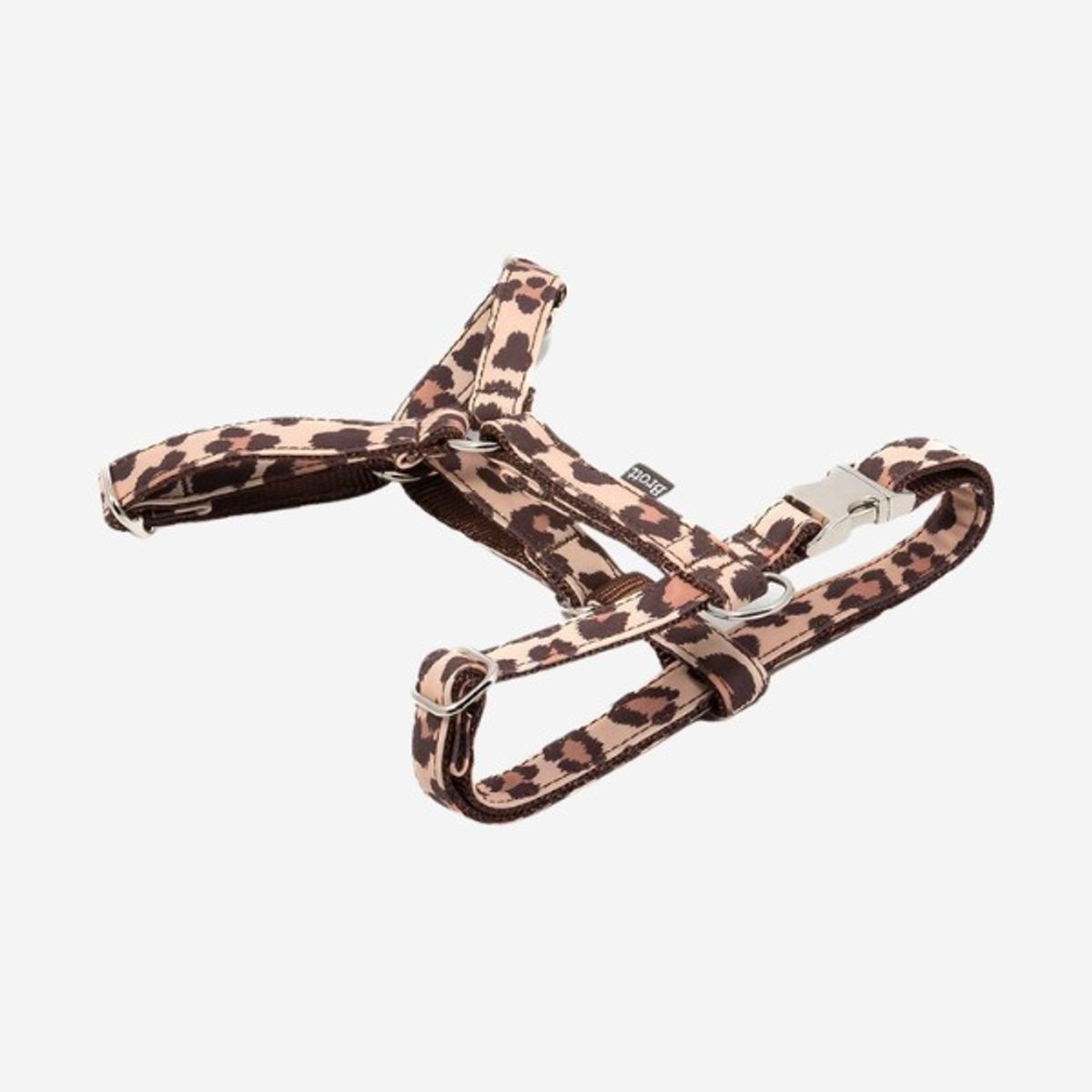 Brott Copons // Justerbar h-sele til hunde (leopard) - L