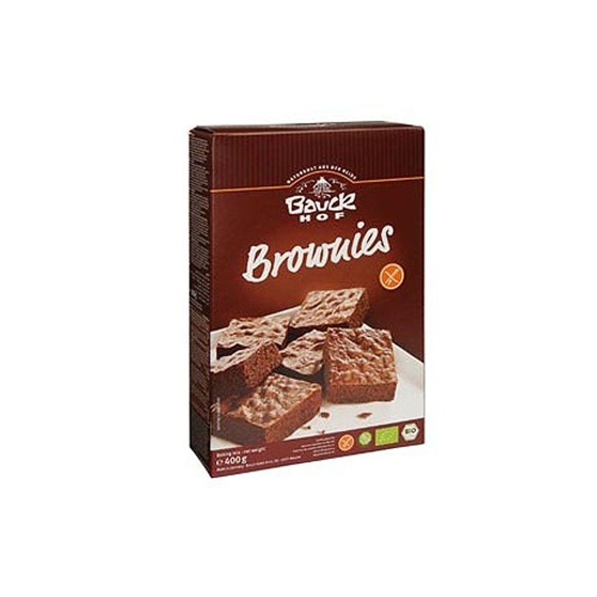 Brownies mix Økologisk Glutenfri - 400 gr - Bauckhof