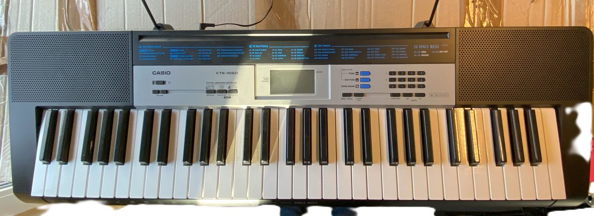 (BRUGT) Casio CTK-1550 keyboard