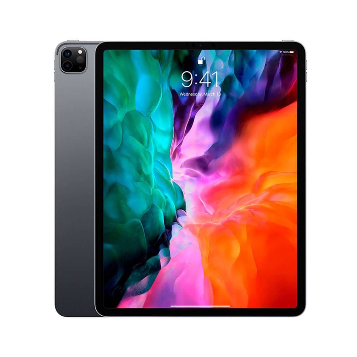 Brugt iPad Pro 12.9" 4. Gen (2020) Cellular - 128GB / Brugbar / Sort