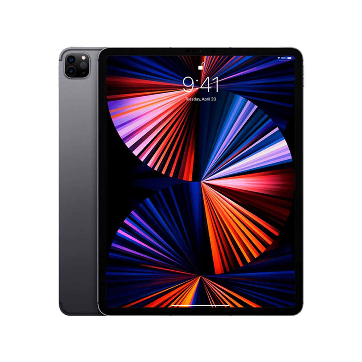 Brugt iPad Pro 12.9" 5. Gen (2021) Cellular - 128GB / Rigtig god / Sølv