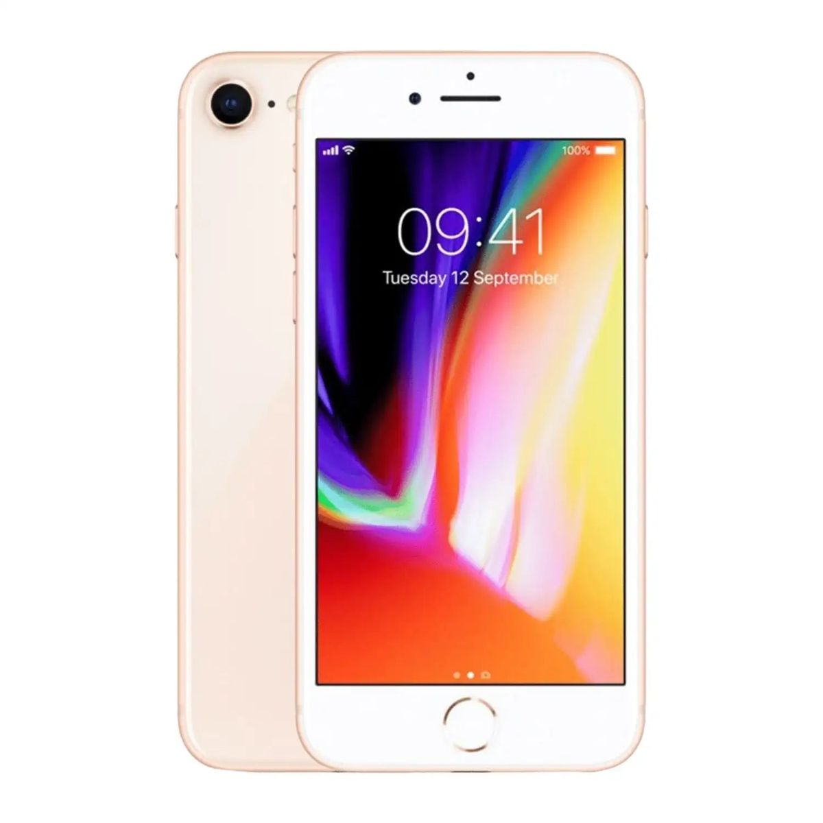 Brugt iPhone 8 - Guld / Brugbar / 128GB