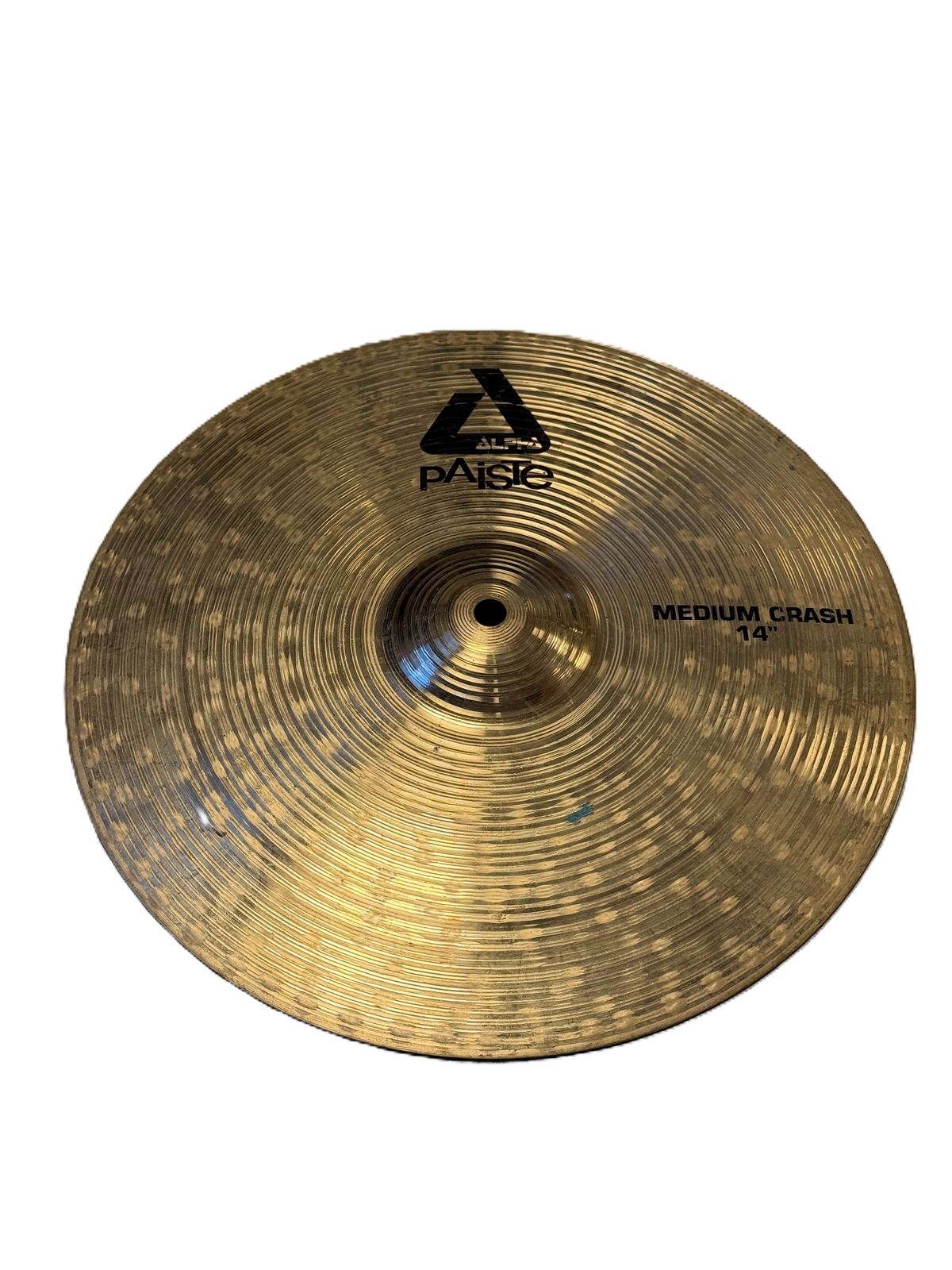 (BRUGT) Paiste Alpha 14 Medium crash