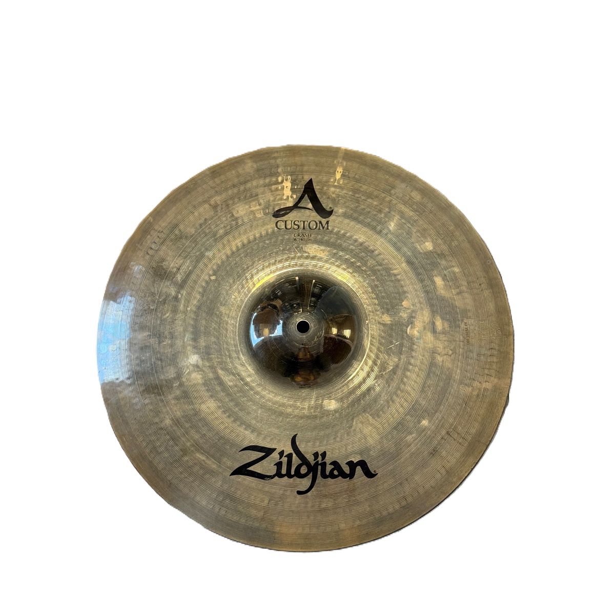 (BRUGT) Zildjian A custom 16 crash