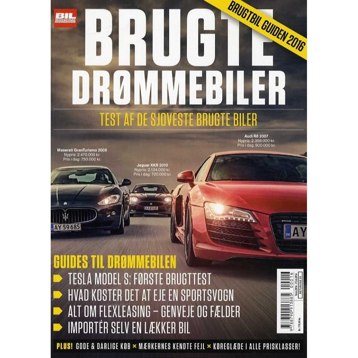 Brugte Drømmebiler 2016 - Brugtbil Guiden - Bil Magasinet - Bog